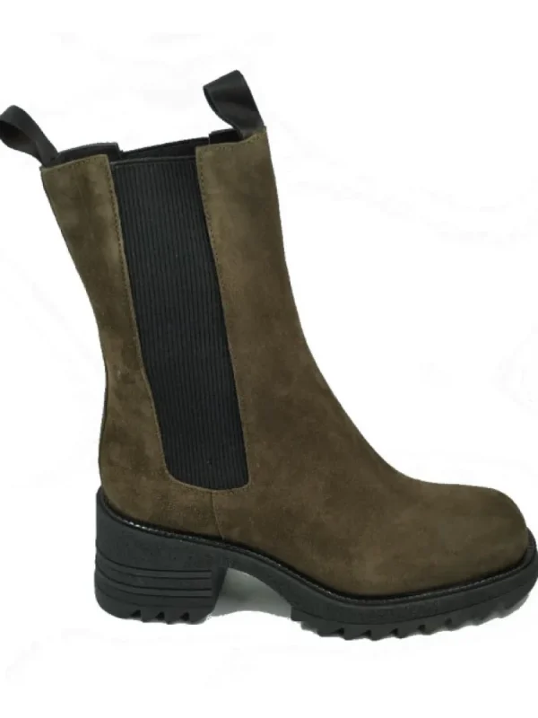 Femme Semerdjian Bottines^-Bottines Mu547M3 Kaki