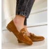 Femme Semerdjian Mocassins^-Mocassins E934E2 Camoscio Bisque