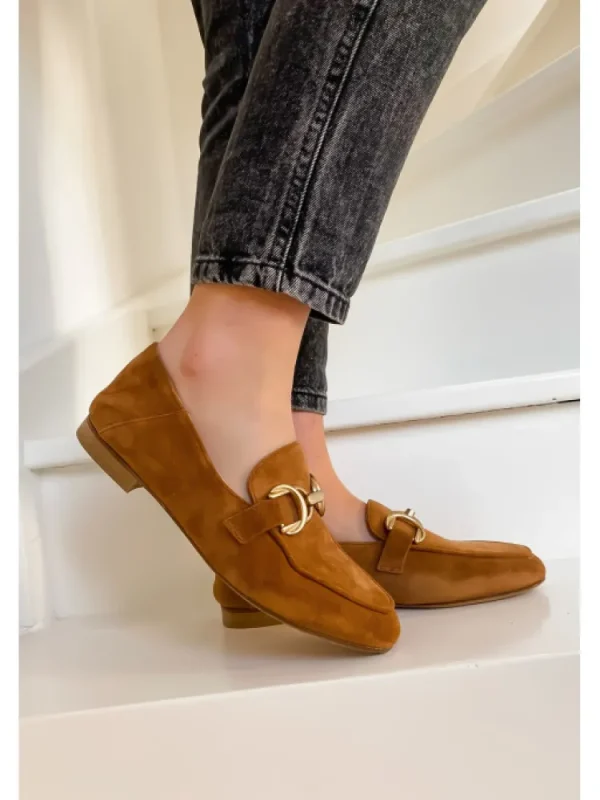 Femme Semerdjian Mocassins^-Mocassins E934E2 Camoscio Bisque