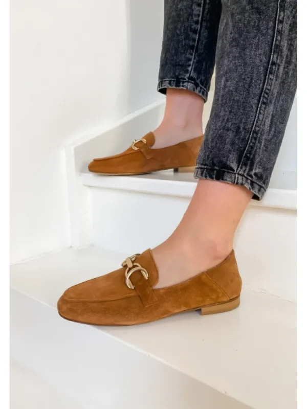 Femme Semerdjian Mocassins^-Mocassins E934E2 Camoscio Bisque