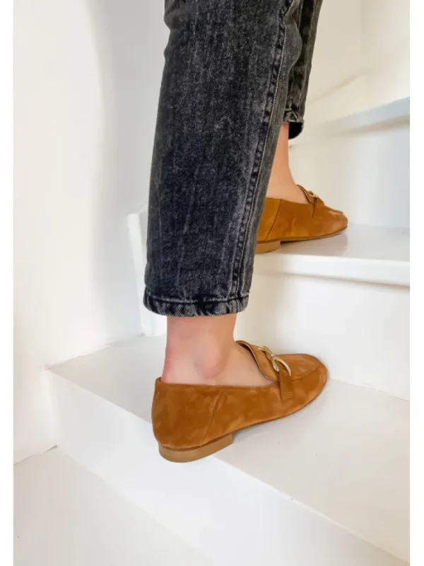 Femme Semerdjian Mocassins^-Mocassins E934E2 Camoscio Bisque