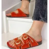 Femme Semerdjian Sandales & Nu-Pieds^-Mules Alghero Ginger