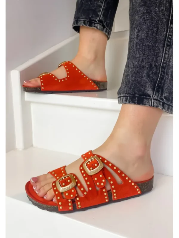 Femme Semerdjian Sandales & Nu-Pieds^-Mules Alghero Ginger