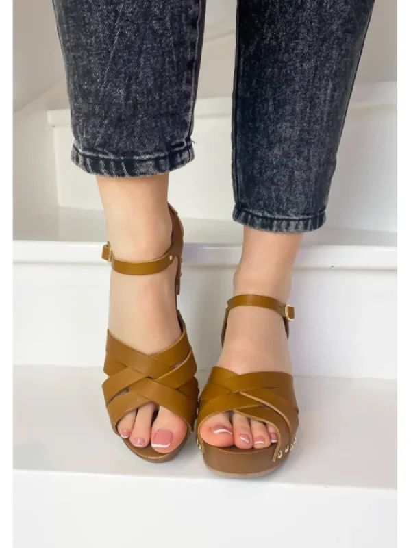 Femme Semerdjian Sandales & Nu-Pieds^-Mules Lodi Cuoio