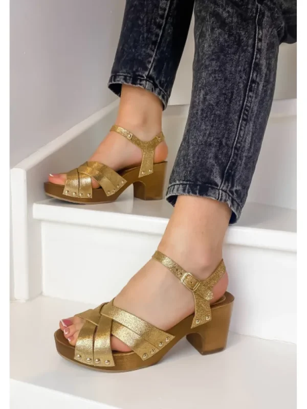 Femme Semerdjian Sandales & Nu-Pieds^-Mules Lodi Platine