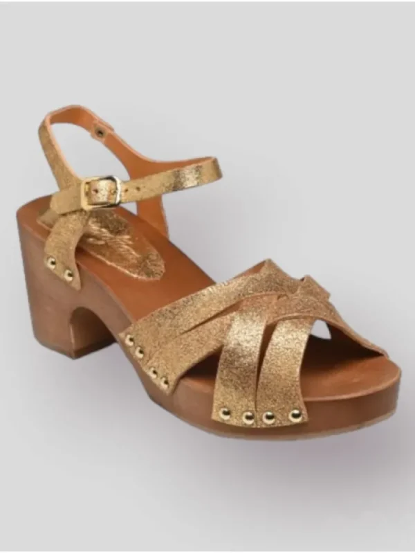 Femme Semerdjian Sandales & Nu-Pieds^-Mules Lodi Platine