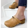Femme Semerdjian Sandales & Nu-Pieds^-Mules Sabot Zucca Camel