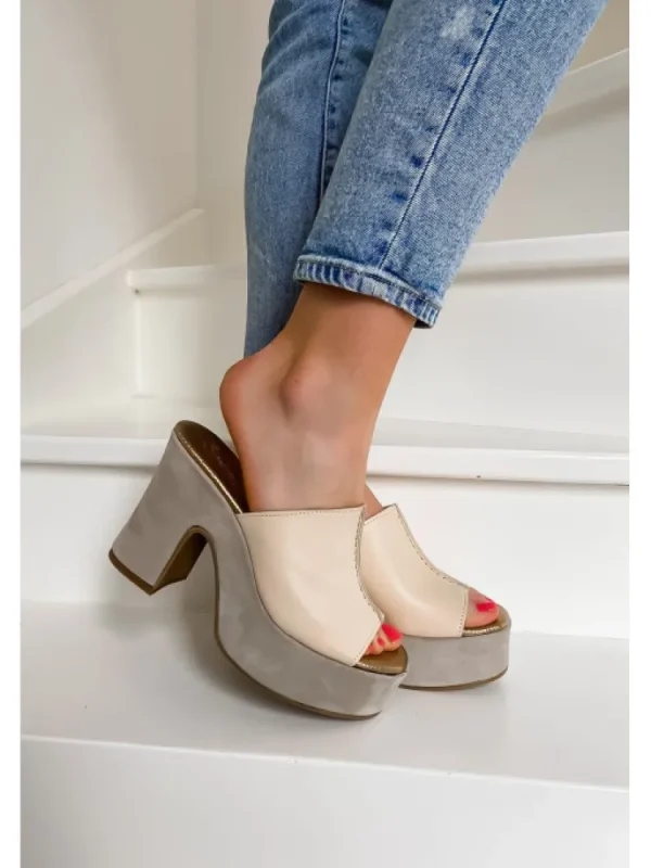 Femme Semerdjian Sandales & Nu-Pieds^-Mules Valentia