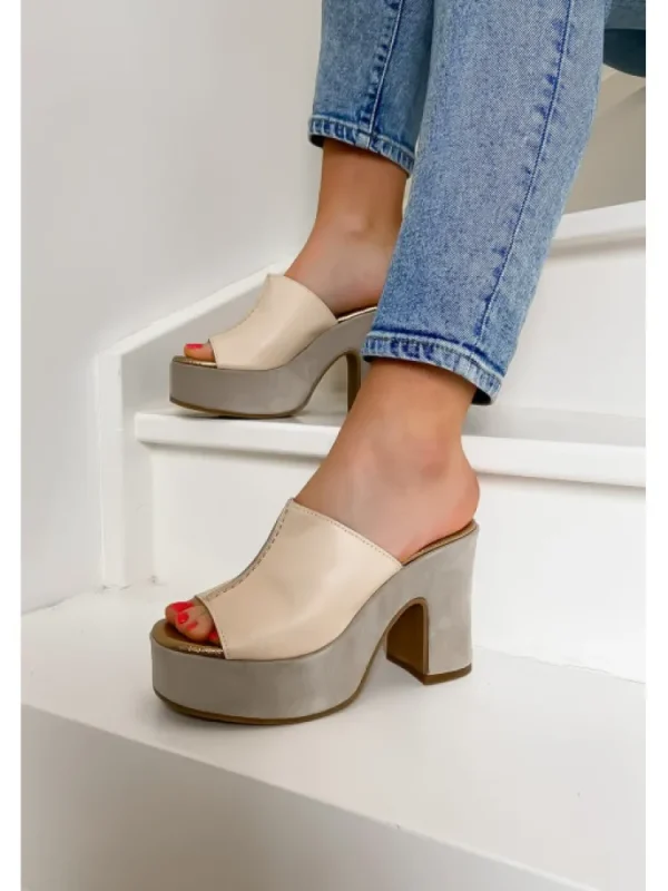 Femme Semerdjian Sandales & Nu-Pieds^-Mules Valentia