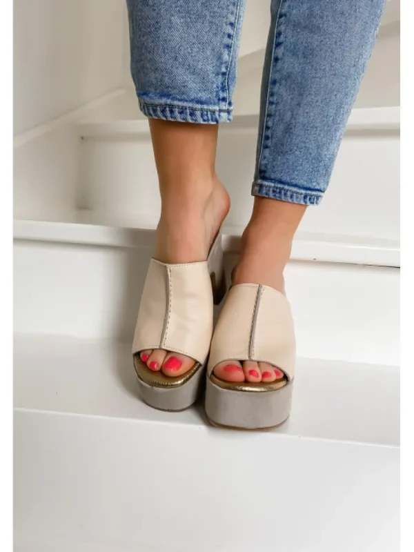 Femme Semerdjian Sandales & Nu-Pieds^-Mules Valentia