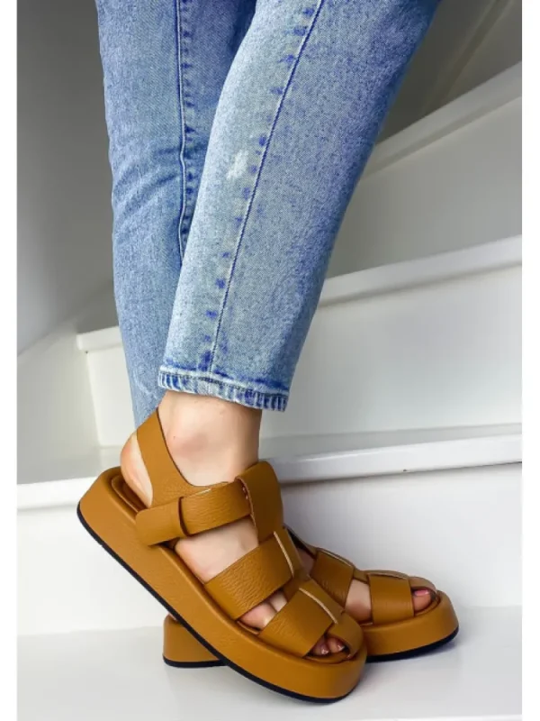 Femme Semerdjian Sandales & Nu-Pieds^-Sandales 2733 Cervo Cuoio