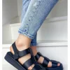 Femme Semerdjian Sandales & Nu-Pieds^-Sandales 2733 Cervo Nero