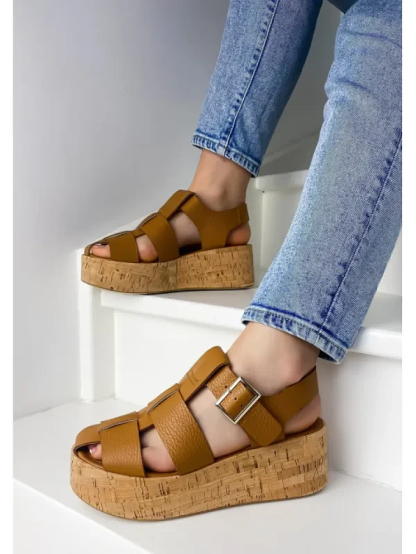 Femme Semerdjian Sandales & Nu-Pieds^-Sandales 2732 Cervo Cuoio
