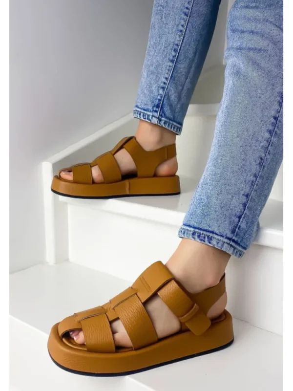 Femme Semerdjian Sandales & Nu-Pieds^-Sandales 2733 Cervo Cuoio