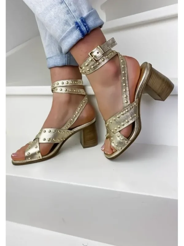 Femme Semerdjian Sandales & Nu-Pieds^-Sandales E944E9 Platine