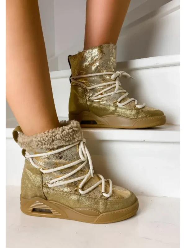 Femme Serafini Bottines^-Bottines Moon Zv Gold