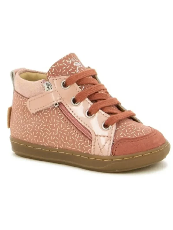 Enfants Shoo pom Bottes & Bottines^-Bottines Bouba Bi Zip Candy Old
