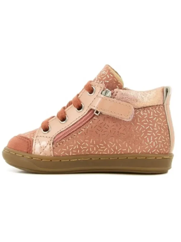 Enfants Shoo pom Bottes & Bottines^-Bottines Bouba Bi Zip Candy Old