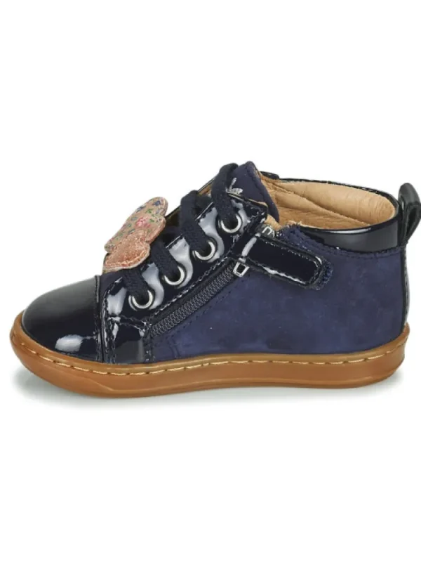 Enfants Shoo pom Bottes & Bottines^-Bottines Bouba Heart Dust Navy