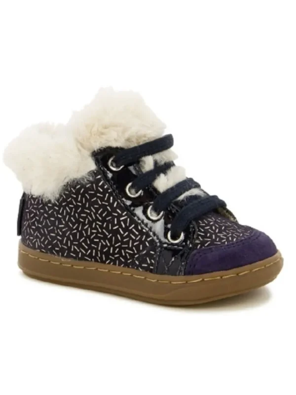 Enfants Shoo pom Bottes & Bottines^-Bottines Bouba Zip Hair Marine