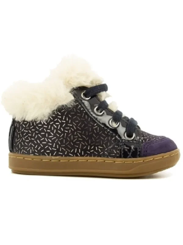 Enfants Shoo pom Bottes & Bottines^-Bottines Bouba Zip Hair Marine