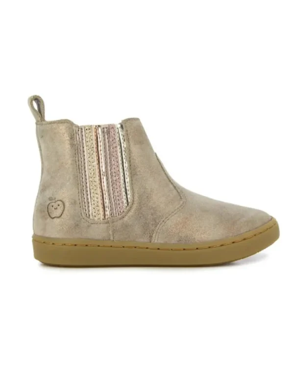 Enfants Shoo pom Bottes & Bottines^-Bottines Cuir Play New Shine