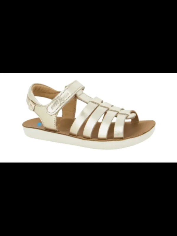 Enfants Shoo pom Sandales & Nu-Pieds^-Sandales Fille Goa Spart Platine