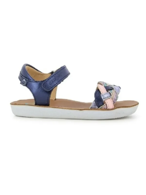 Enfants Shoo pom Sandales & Nu-Pieds^-Sandales Fille Goa Wowo Marine/Rose