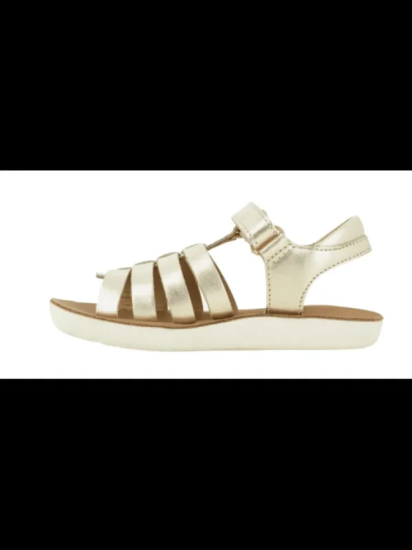 Enfants Shoo pom Sandales & Nu-Pieds^-Sandales Fille Goa Spart Platine