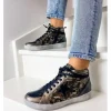 Femme Reqins Baskets^Sneakers Brittany Mix Sequins Bronze-