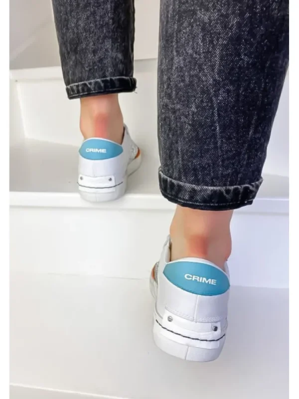 Femme Crime London Baskets^Sneakers Low Top Distressed Multicolor-