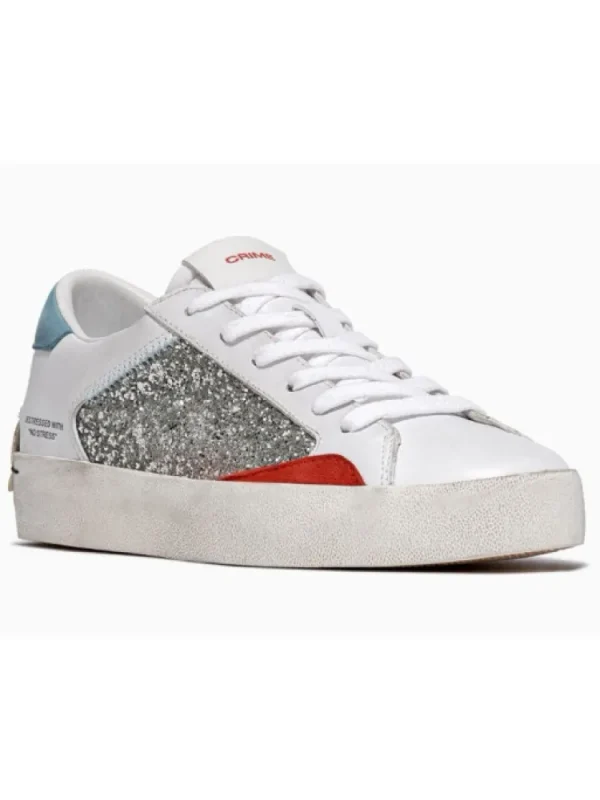 Femme Crime London Baskets^Sneakers Low Top Distressed Multicolor-