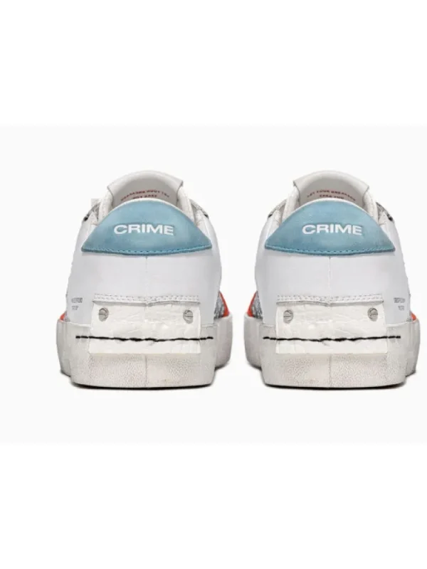 Femme Crime London Baskets^Sneakers Low Top Distressed Multicolor-
