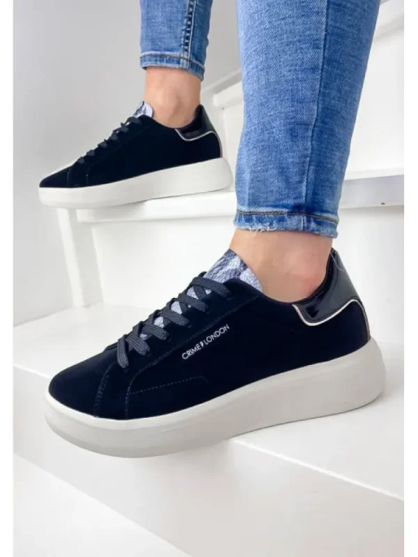 Femme Crime London Baskets^Sneakers Low Top Level Up Black-