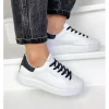 Femme Crime London Baskets^Sneakers Low Top Level Up White-