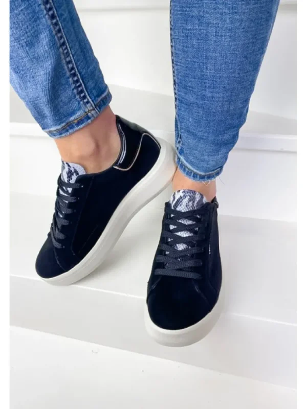 Femme Crime London Baskets^Sneakers Low Top Level Up Black-