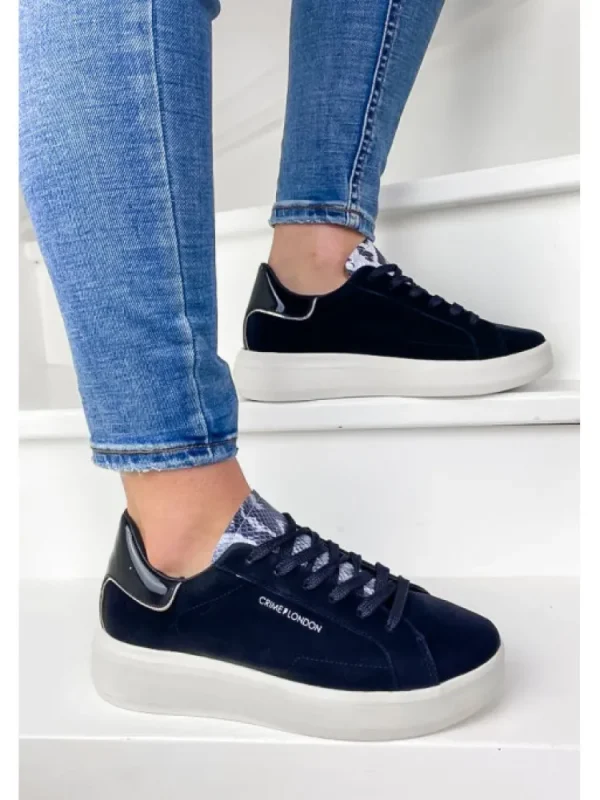 Femme Crime London Baskets^Sneakers Low Top Level Up Black-