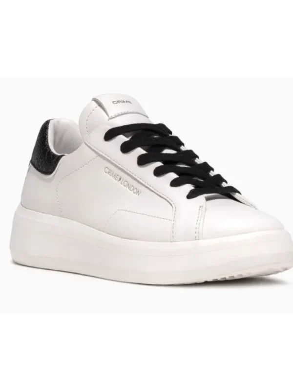 Femme Crime London Baskets^Sneakers Low Top Level Up White-