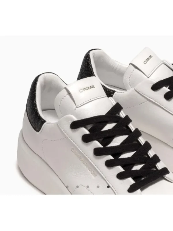 Femme Crime London Baskets^Sneakers Low Top Level Up White-