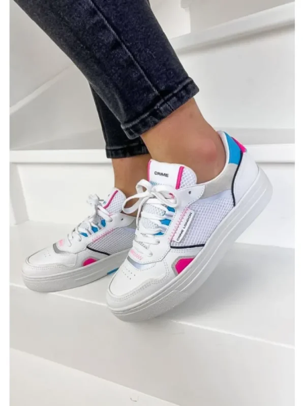 Femme Crime London Baskets^Sneakers Low Top Off Court Multicolor-