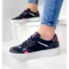 Femme Crime London Baskets^Sneakers Low Top Off Court Black-