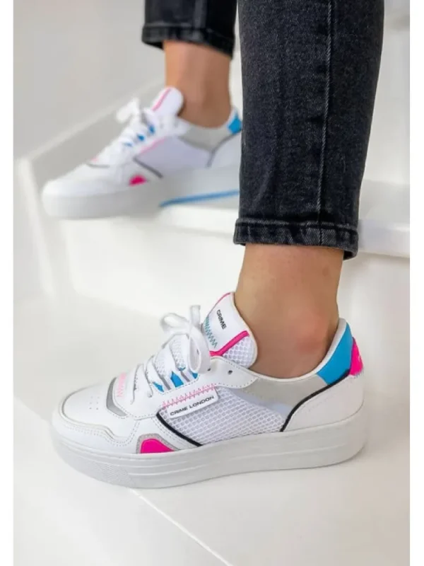 Femme Crime London Baskets^Sneakers Low Top Off Court Multicolor-