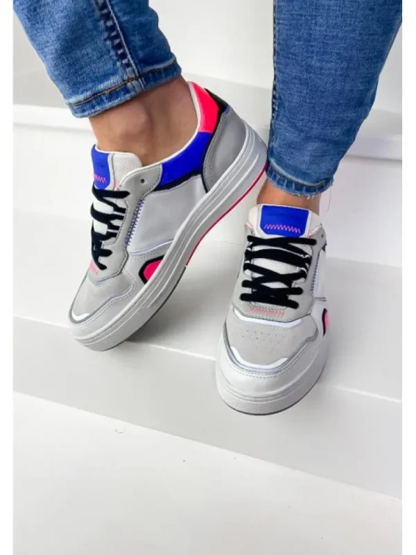 Femme Crime London Baskets^Sneakers Low Top Off Court-