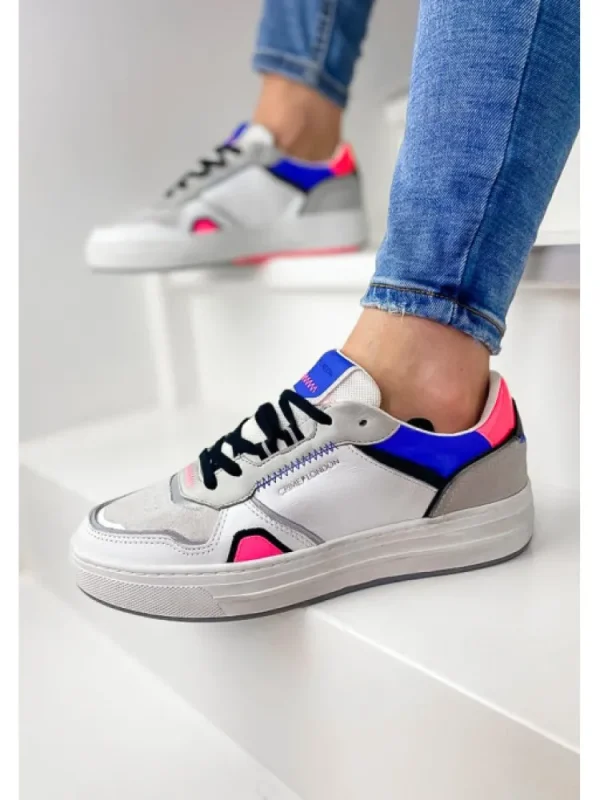 Femme Crime London Baskets^Sneakers Low Top Off Court-