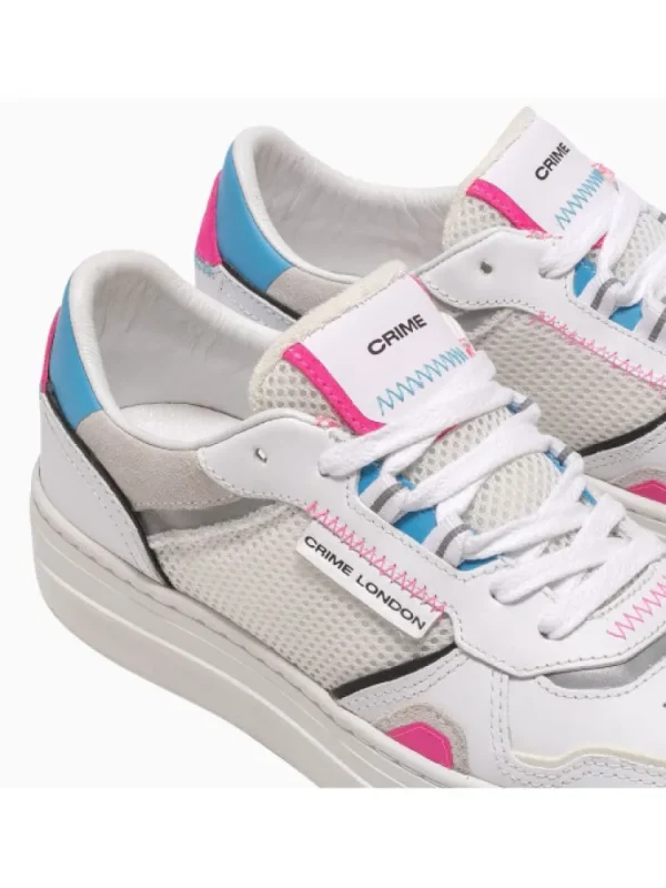 Femme Crime London Baskets^Sneakers Low Top Off Court Multicolor-