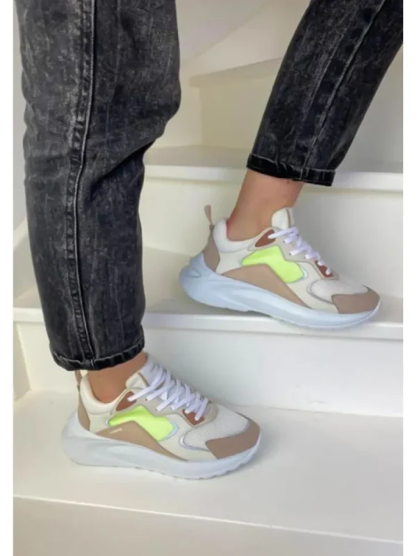 Femme Crime London Baskets^Sneakers Skyline Runner Multicolor-