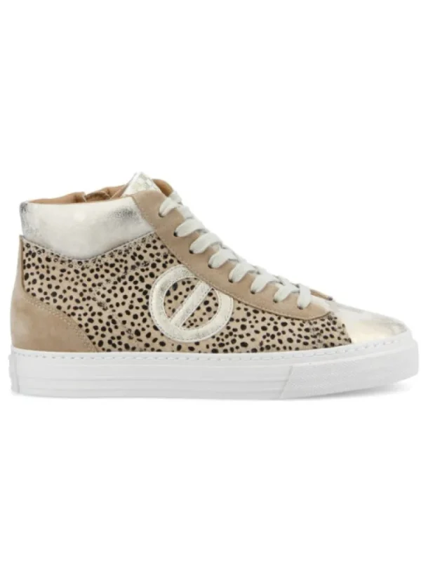 Femme No Name Baskets^Sneakers Strike Mid Cut Pony/Lynx-