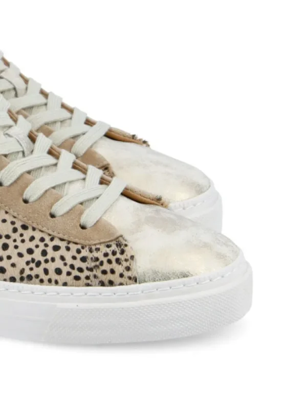 Femme No Name Baskets^Sneakers Strike Mid Cut Pony/Lynx-