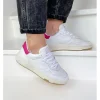 Femme Crime London Baskets^Sneakers Timeless Low Top White-