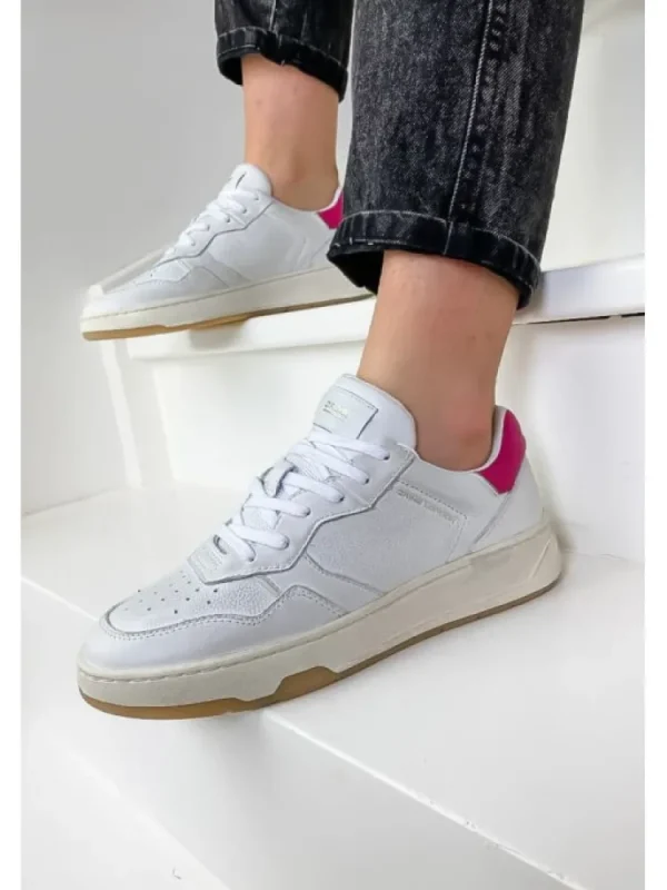 Femme Crime London Baskets^Sneakers Timeless Low Top White-